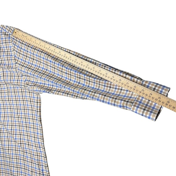 Peter Millar Long Sleeve Button Down Shirt Men's Size XXL 2XL - Picture 11 of 16